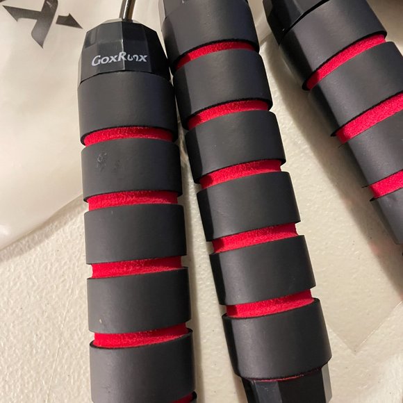 GoxRunx Jump Rope Skipping Rope for Fitness Workout Tangle-Free Speed Jump Rope - Picture 4 of 5